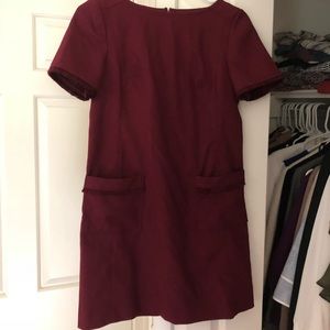 Ann Taylor Loft red dress size 00P, XS